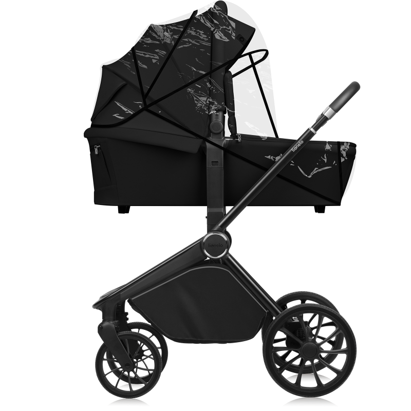 Lionelo Mika Plus 3in1 Black Onyx — Kombikinderwagen