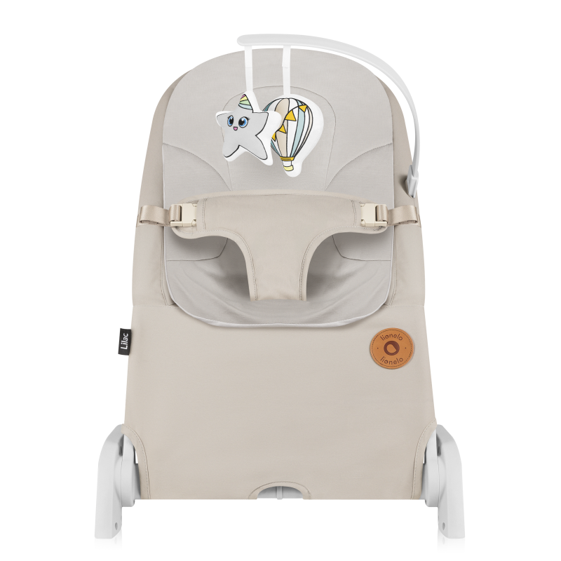Lionelo Lilac Beige Sand — Babywippe