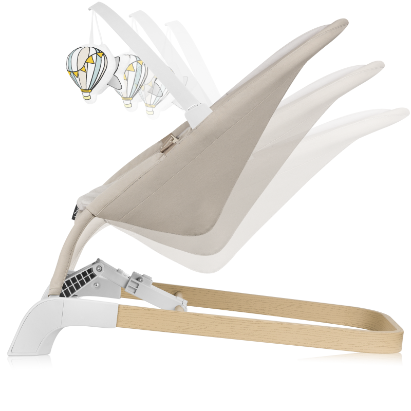 Lionelo Lilac Beige Sand — Babywippe