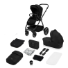 Lionelo Meril 2-in-1 Black Onyx— Multifunktionskinderwagen