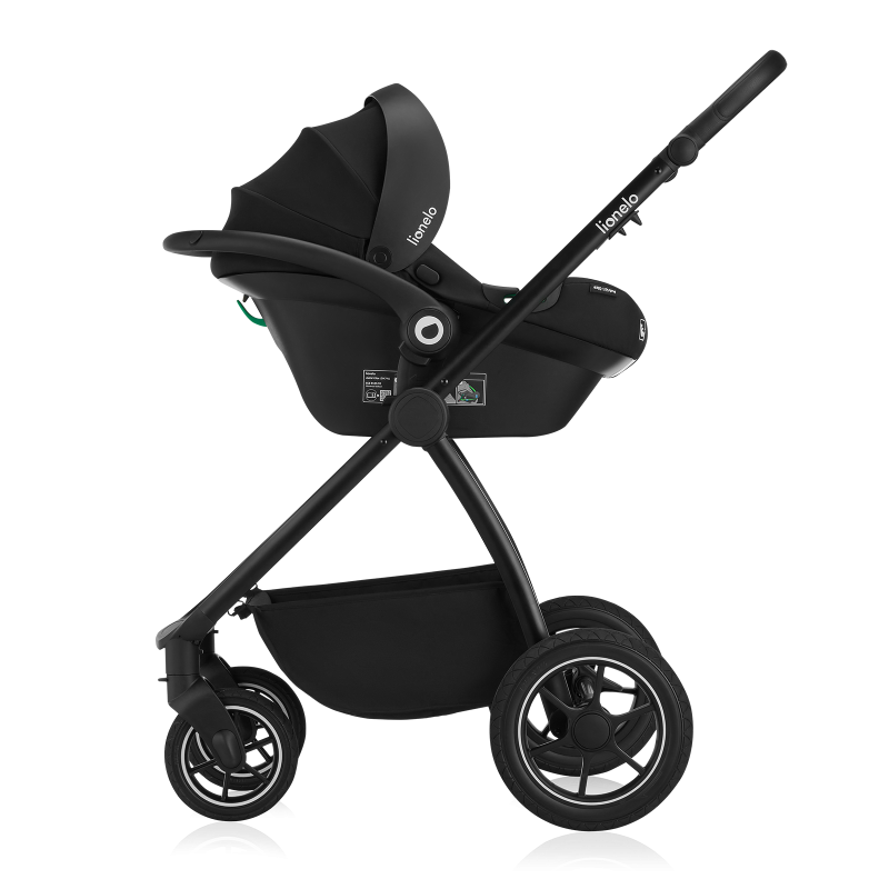 Lionelo Meril 3-in-1 Black Onyx — Multifunktionskinderwagen