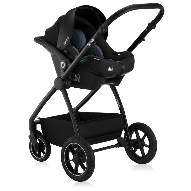 Lionelo Meril 3-in-1 Black Onyx — Multifunktionskinderwagen