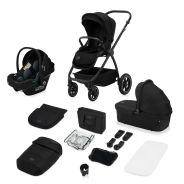 Lionelo Meril 3-in-1 Black Onyx — Multifunktionskinderwagen