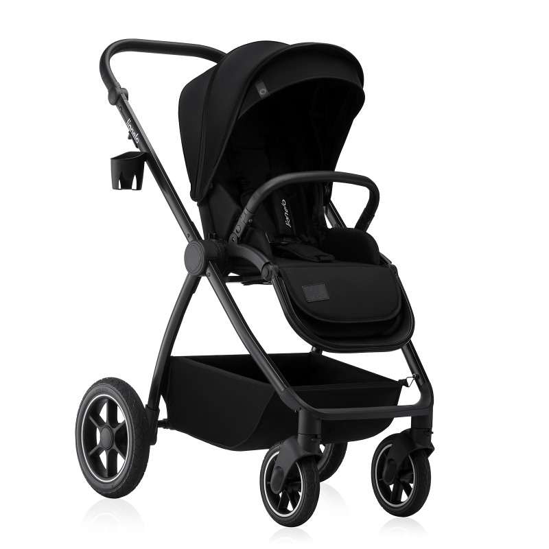 Lionelo Meril 3-in-1 Black Onyx — Multifunktionskinderwagen