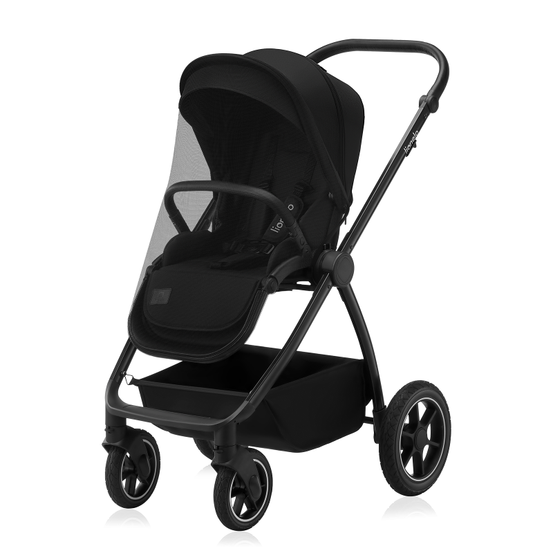 Lionelo Meril 3-in-1 Black Onyx — Multifunktionskinderwagen