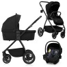 Lionelo Meril 3-in-1 Black Onyx — Multifunktionskinderwagen