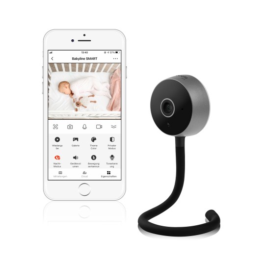 Lionelo Babyline Smart Black — Digitales Babyphone