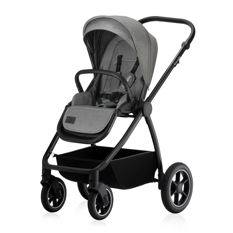 Lionelo Meril 2-in-1 Grey Stone — Multifunktionskinderwagen
