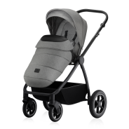 Lionelo Meril 2-in-1 Grey Stone — Multifunktionskinderwagen