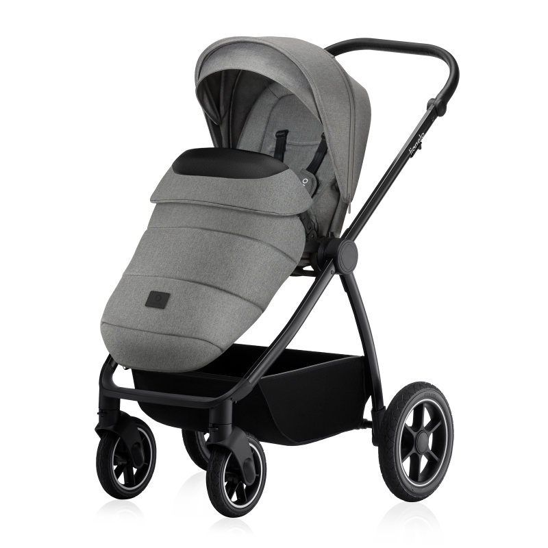 Lionelo Meril 2-in-1 Grey Stone — Multifunktionskinderwagen