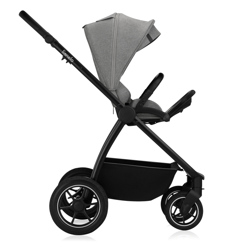 Lionelo Meril 2-in-1 Grey Stone — Multifunktionskinderwagen