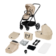 Lionelo Meril 2-in-1 Beige Sand — Multifunktionskinderwagen