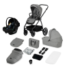 Lionelo Meril 3-in-1 Grey Stone — Multifunktionskinderwagen