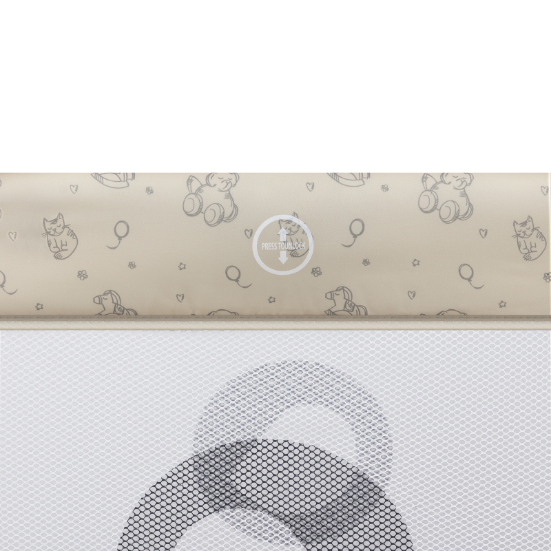 Lionelo Sven Plus Beige Latte — Bettchen 2in1