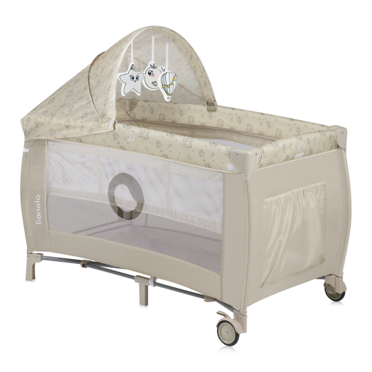 Lionelo Sven Plus Beige Latte — Bettchen 2in1