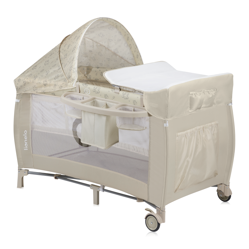 Lionelo Sven Plus Beige Latte — Bettchen 2in1