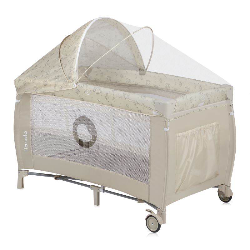Lionelo Sven Plus Beige Latte — Bettchen 2in1