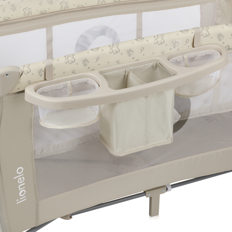 Lionelo Sven Plus Beige Latte — Bettchen 2in1