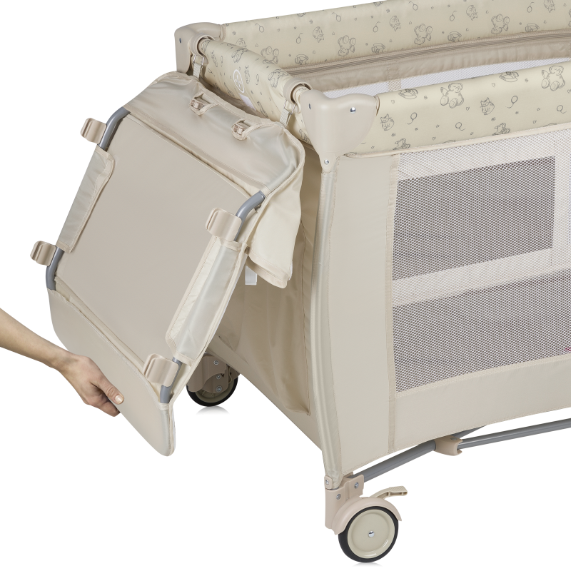 Lionelo Sven Plus Beige Latte — Bettchen 2in1