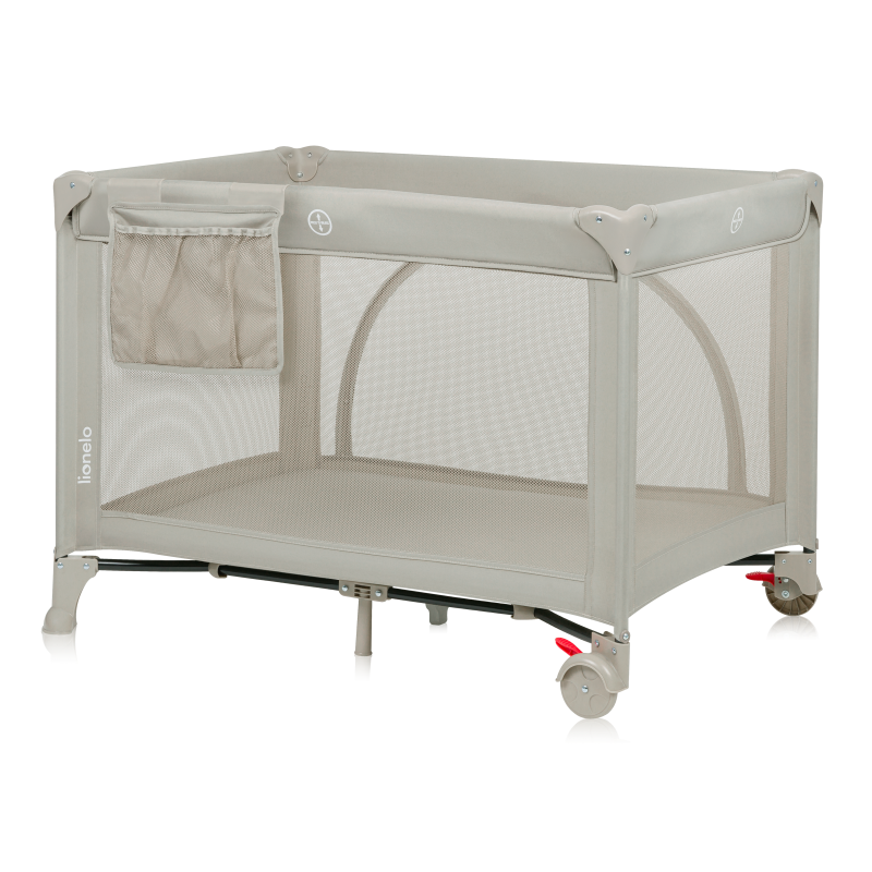 Lionelo Laura Beige Sand — Kompaktes Reisebett