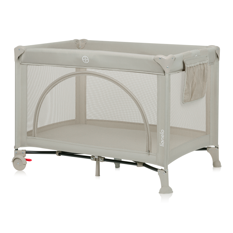 Lionelo Laura Beige Sand — Kompaktes Reisebett