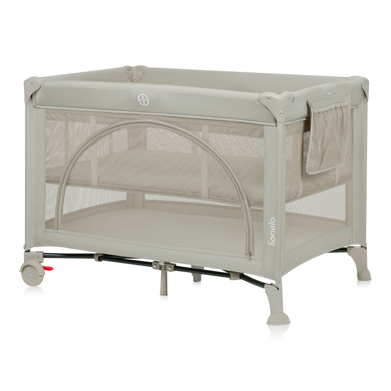 Lionelo Laura Beige Sand — Kompaktes Reisebett