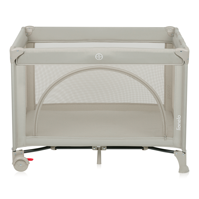 Lionelo Laura Beige Sand — Kompaktes Reisebett