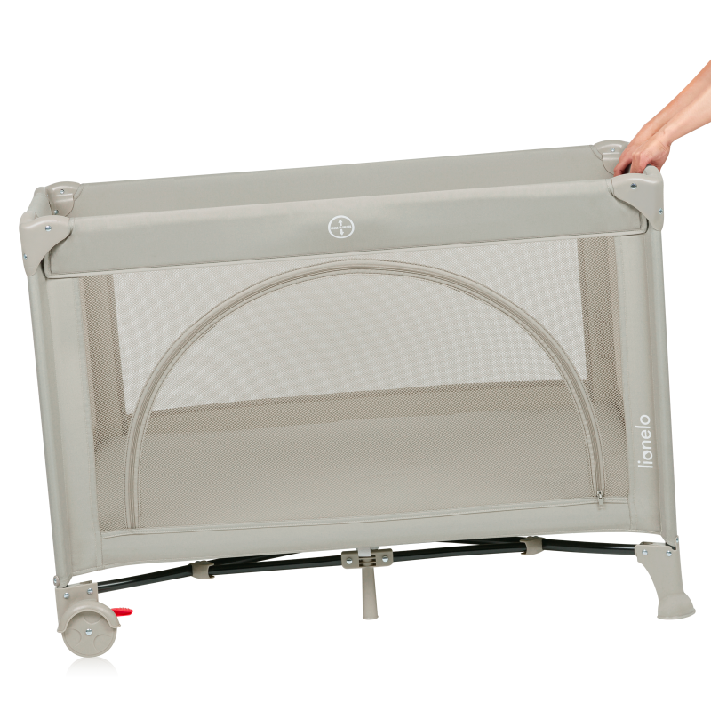 Lionelo Laura Beige Sand — Kompaktes Reisebett