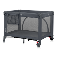 Lionelo Laura Grey Concrete — Kompaktes Reisebett