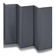 Lionelo Laura Grey Concrete — Kompaktes Reisebett