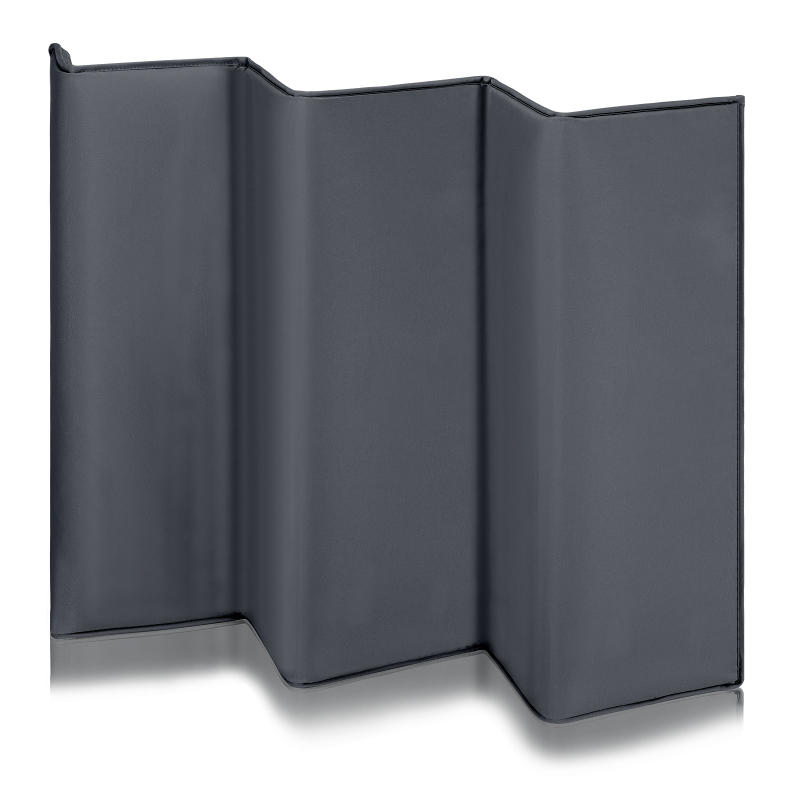 Lionelo Laura Grey Concrete — Kompaktes Reisebett