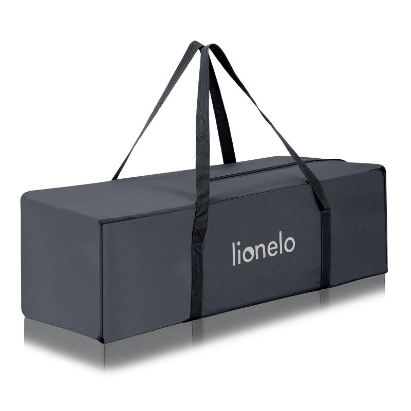 Lionelo Laura Grey Concrete — Kompaktes Reisebett