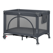 Lionelo Laura Grey Concrete — Kompaktes Reisebett