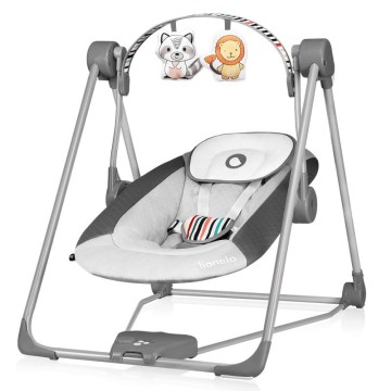 Lionelo Otto Cozy Grey — Babywippe