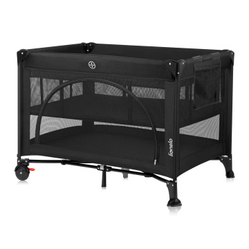 Lionelo Laura Black Carbon — Kompaktes Reisebett