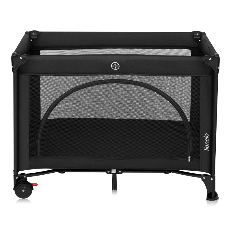 Lionelo Laura Black Carbon — Kompaktes Reisebett