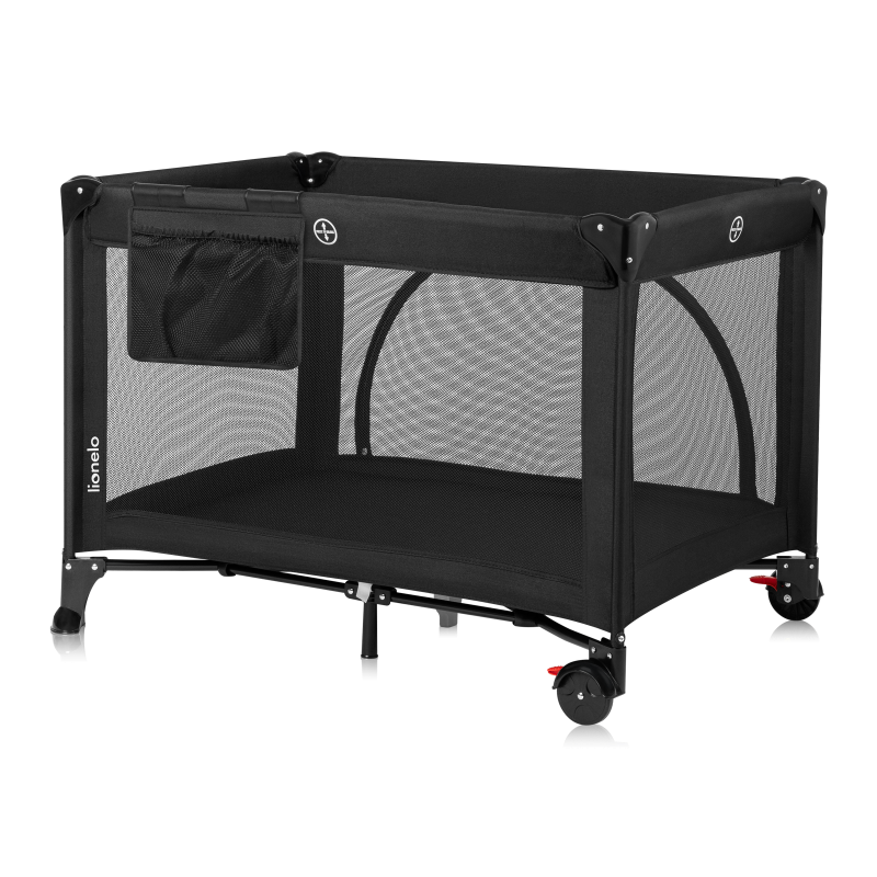 Lionelo Laura Black Carbon — Kompaktes Reisebett