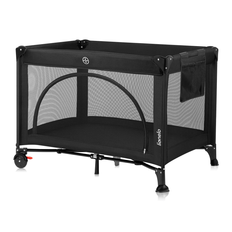 Lionelo Laura Black Carbon — Kompaktes Reisebett