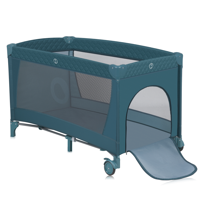 Lionelo Flower Green Turquoise — Bettchen 2in1