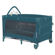 Lionelo Flower Green Turquoise — Bettchen 2in1