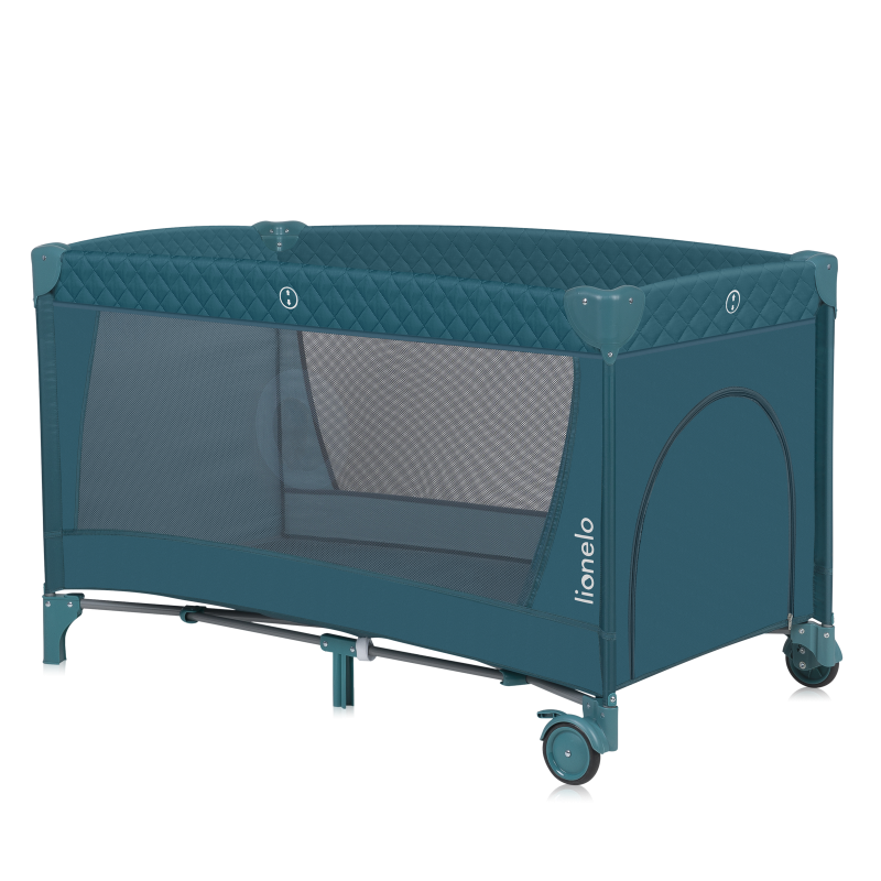 Lionelo Flower Green Turquoise — Bettchen 2in1