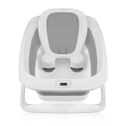 Lionelo BabyBubble Grey Dove — Faltbare Babywanne mit Badeliege