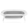 Lionelo BabyBubble Grey Dove — Faltbare Babywanne mit Badeliege