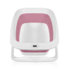 Lionelo BabyBubble Pink Magnolia — Faltbare Babywanne mit Badeliege