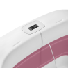 Lionelo BabyBubble Pink Magnolia — Faltbare Babywanne mit Badeliege