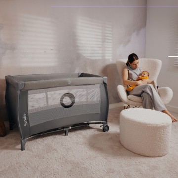 Lionelo Stefi Plus Beige Cappuccino — Bettchen 2in1