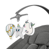 Lionelo Blossom Grey Concrete — Elektrische Babywippe