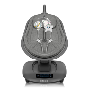Lionelo Blossom Grey Concrete — Elektrische Babywippe