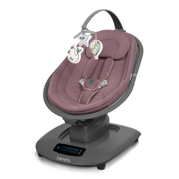 Lionelo Blossom Pink Mauve — Elektrische Babywippe