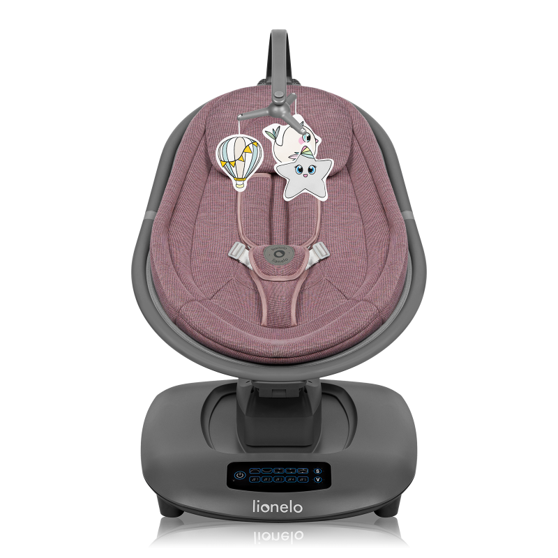 Lionelo Blossom Pink Mauve — Elektrische Babywippe